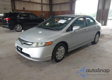 2007 Honda Civic Gx from USA, damaged, VIN 1HGFA46547L000319